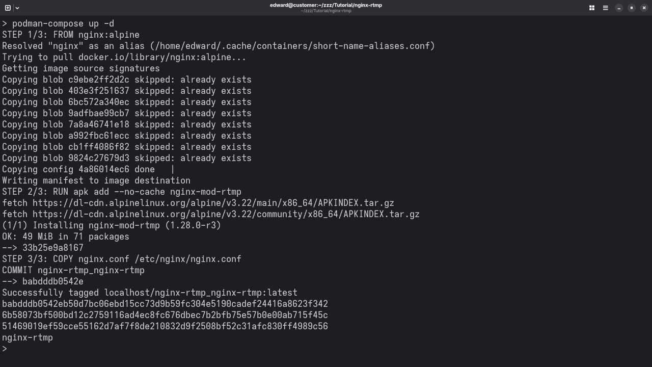 Podman Compose Build