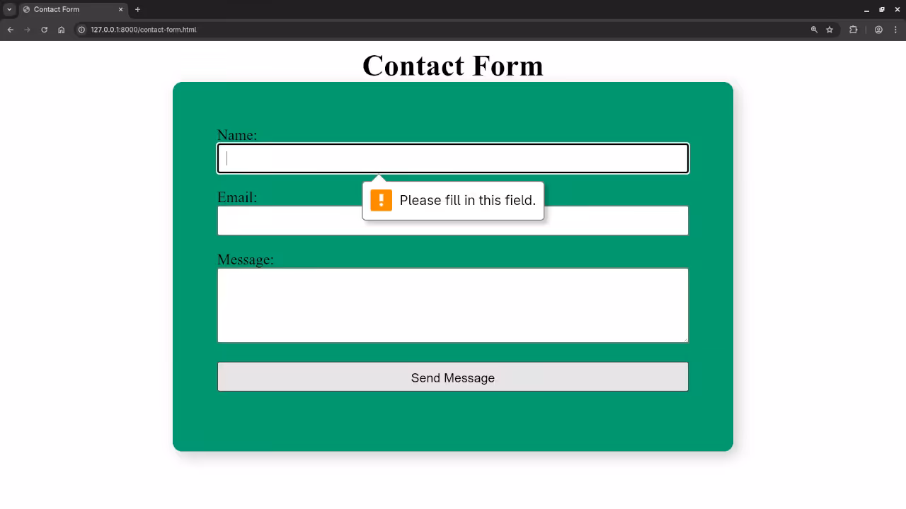 Contact Form