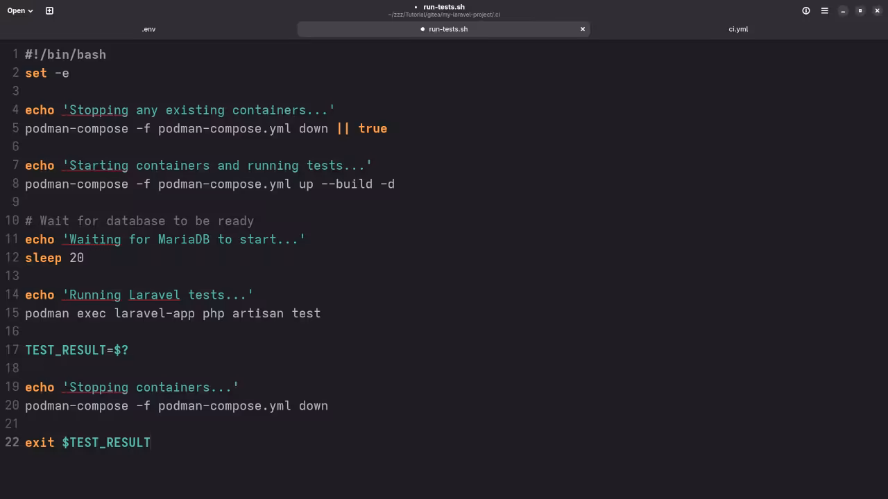 Runner Script