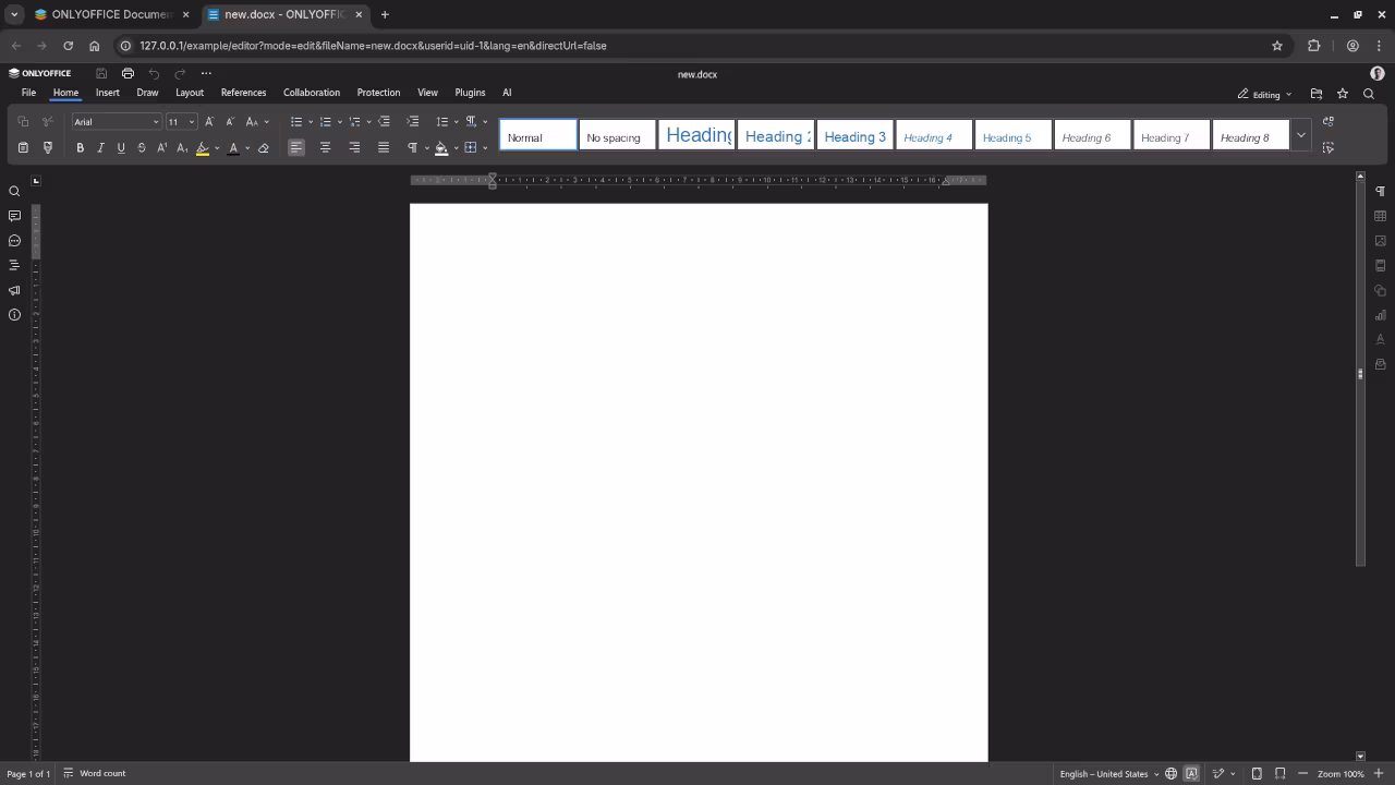 ONLYOFFICE Word Processor