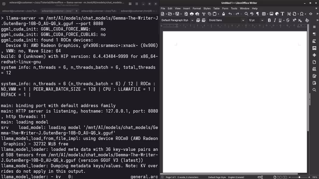 llama.cpp Web Server