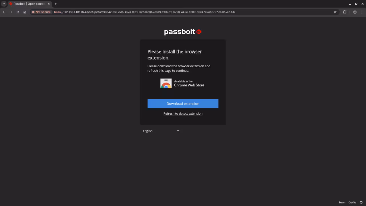 Passbolt Browser Extension