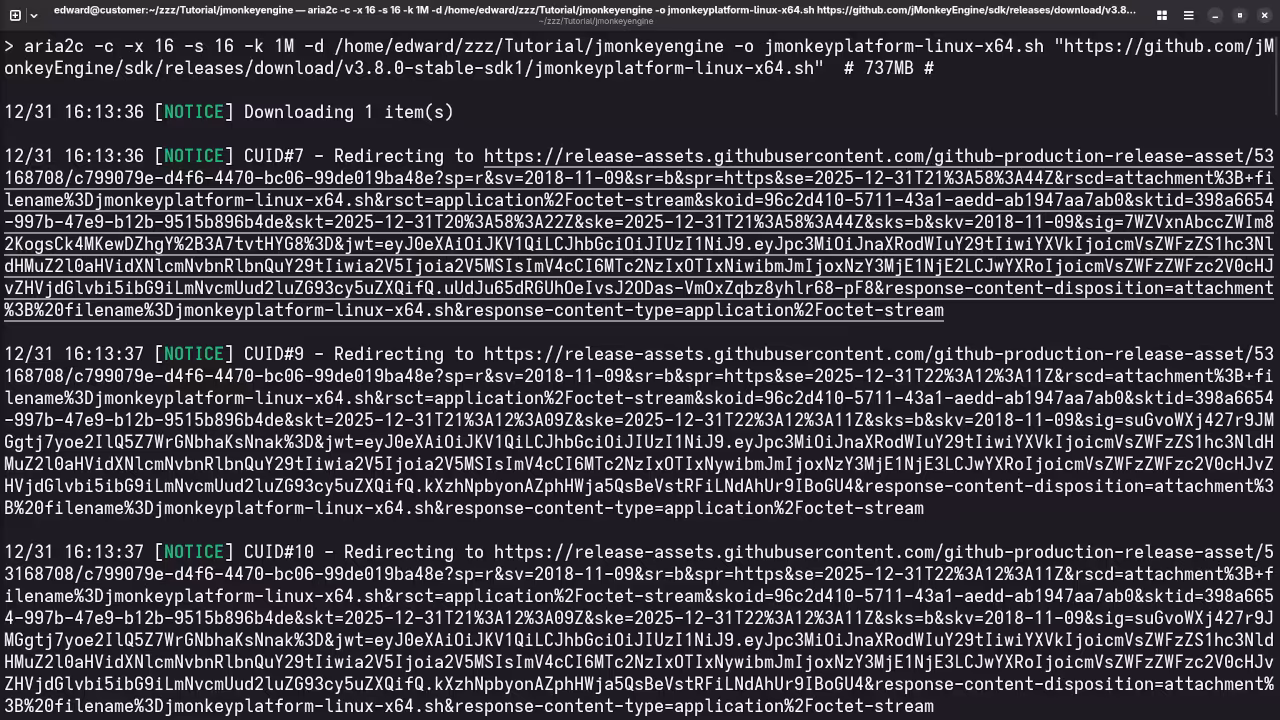 Downloading jMonkeyEngine