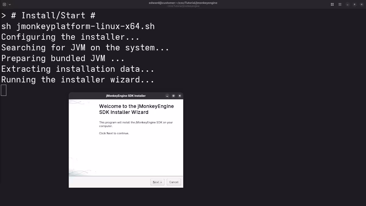 Install jMonkeyEngine