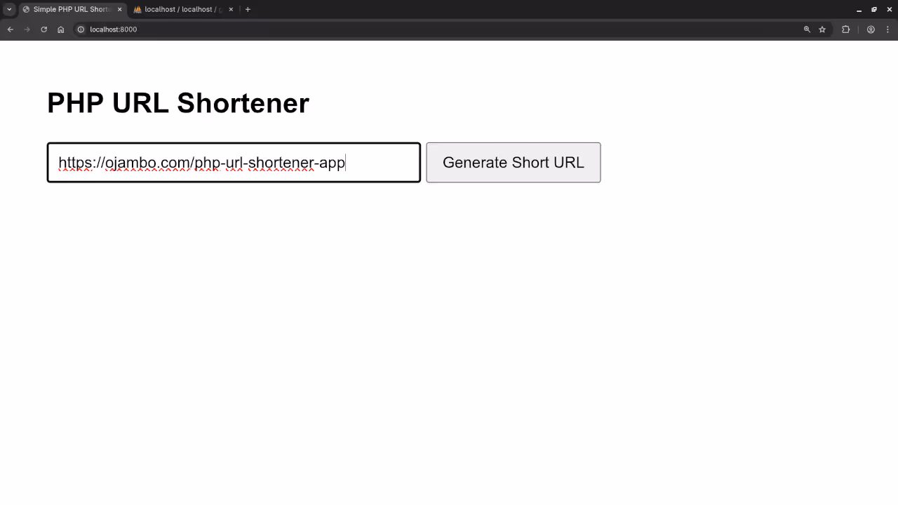 Add URL Shortener