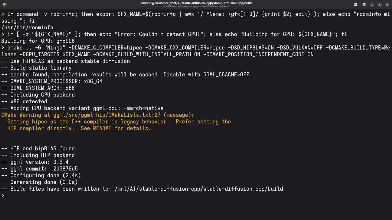 Stable-diffusion.cpp Cmake