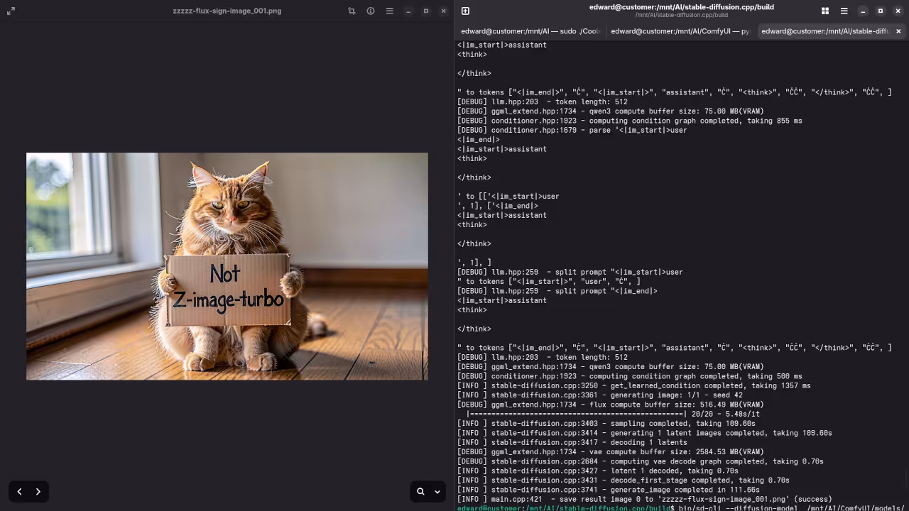 Flux.2-klein-4B Hold Sign