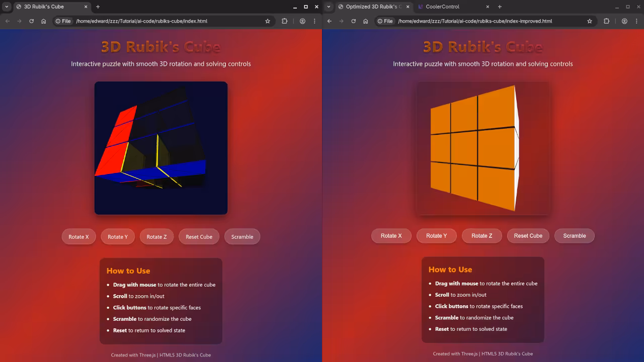 Original vs Improved