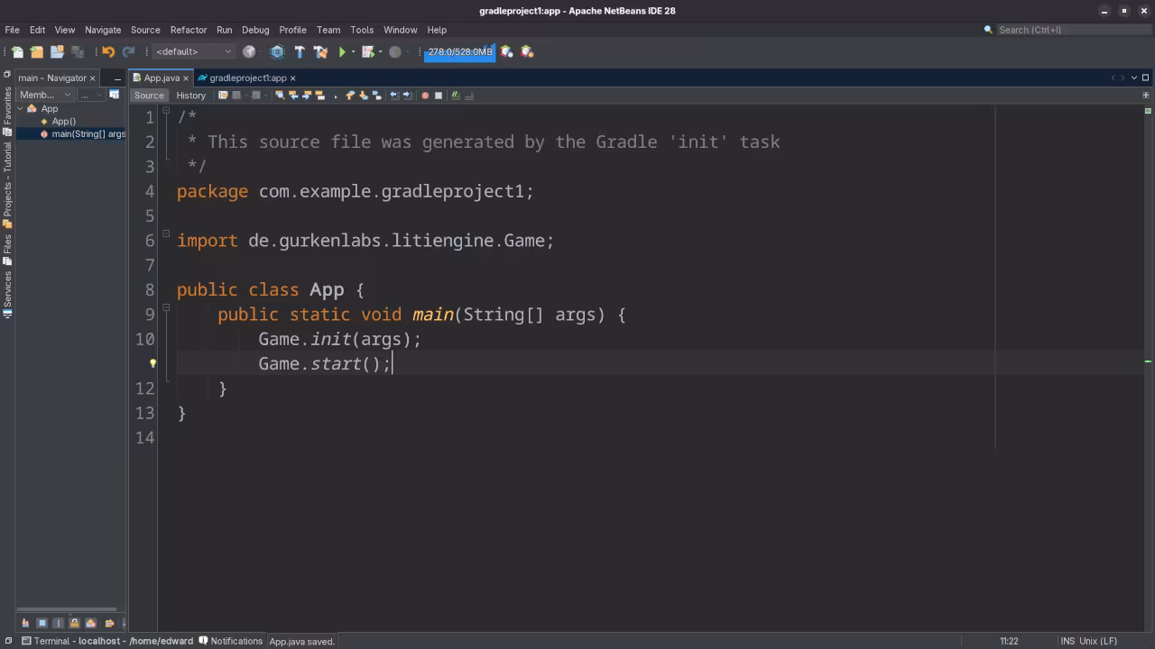 LITIENGINE Init Code