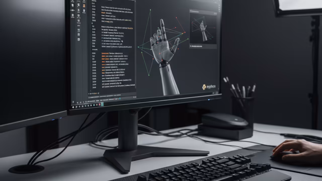 AI powered procedural animation in Blender