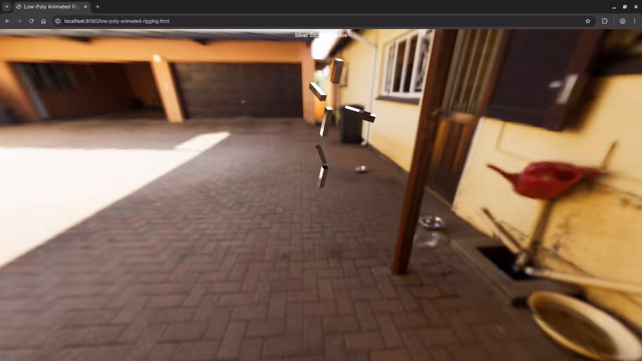 Stickman Rigging in Web browser