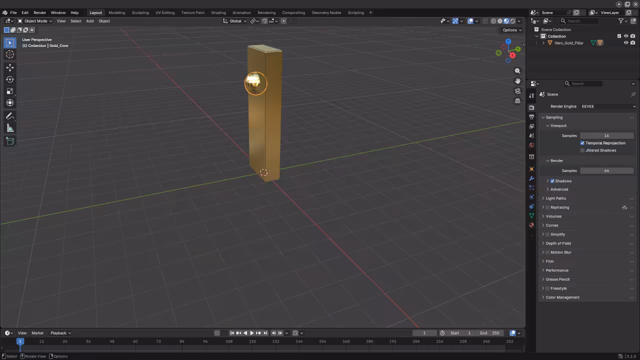 Blender Wireframe Workspace