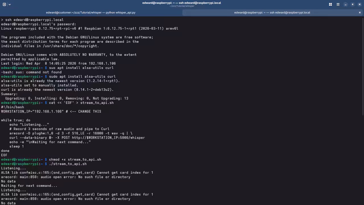 Python script for UDP socket reception