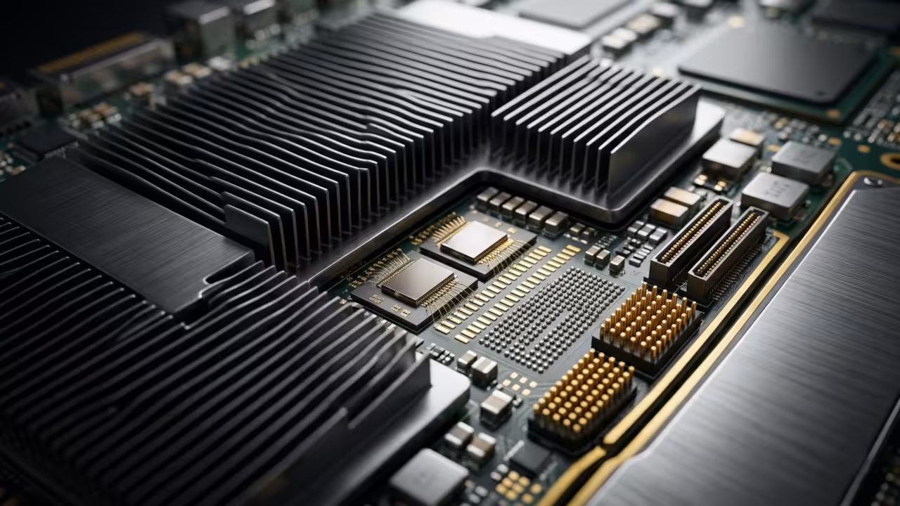 Hardware accelerated compute module with violet pulse