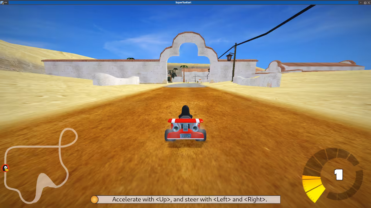 SuperTuxKart Racing Game Art