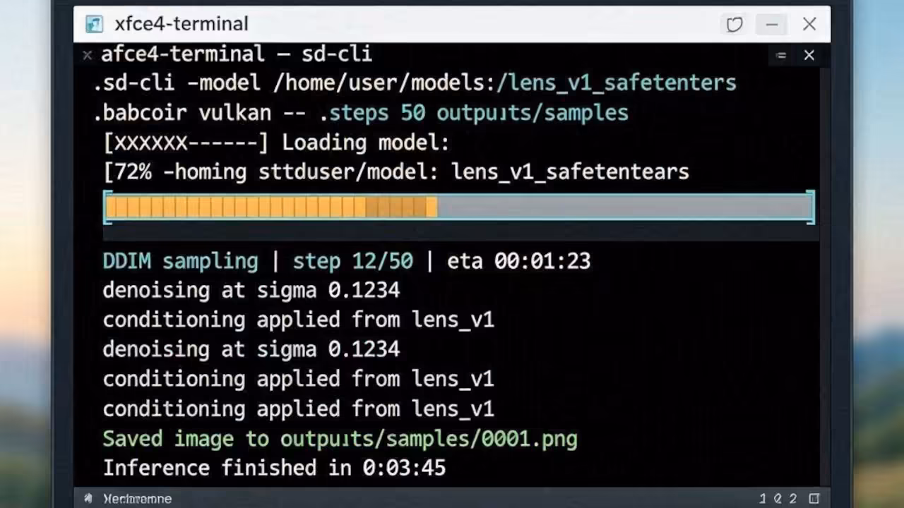 Lens model architecture with diffusion transformer VAE and text encoder layers