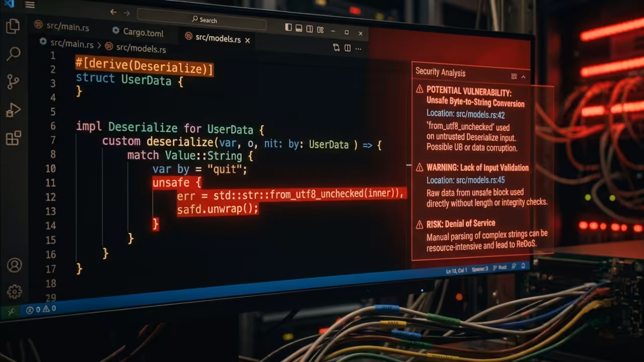 Terminal running cargo miri with FFI boundary violation detection showing stack traces pointing to unsafe extern blocks
