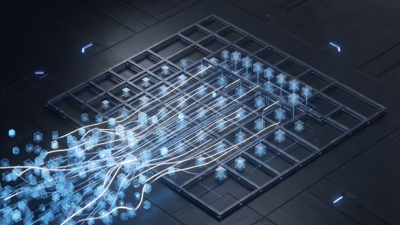 Isometric XML data structure visual