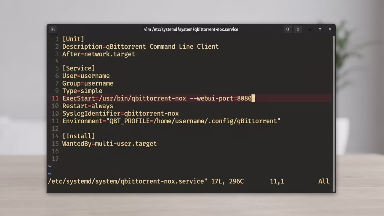 Network whitelist settings