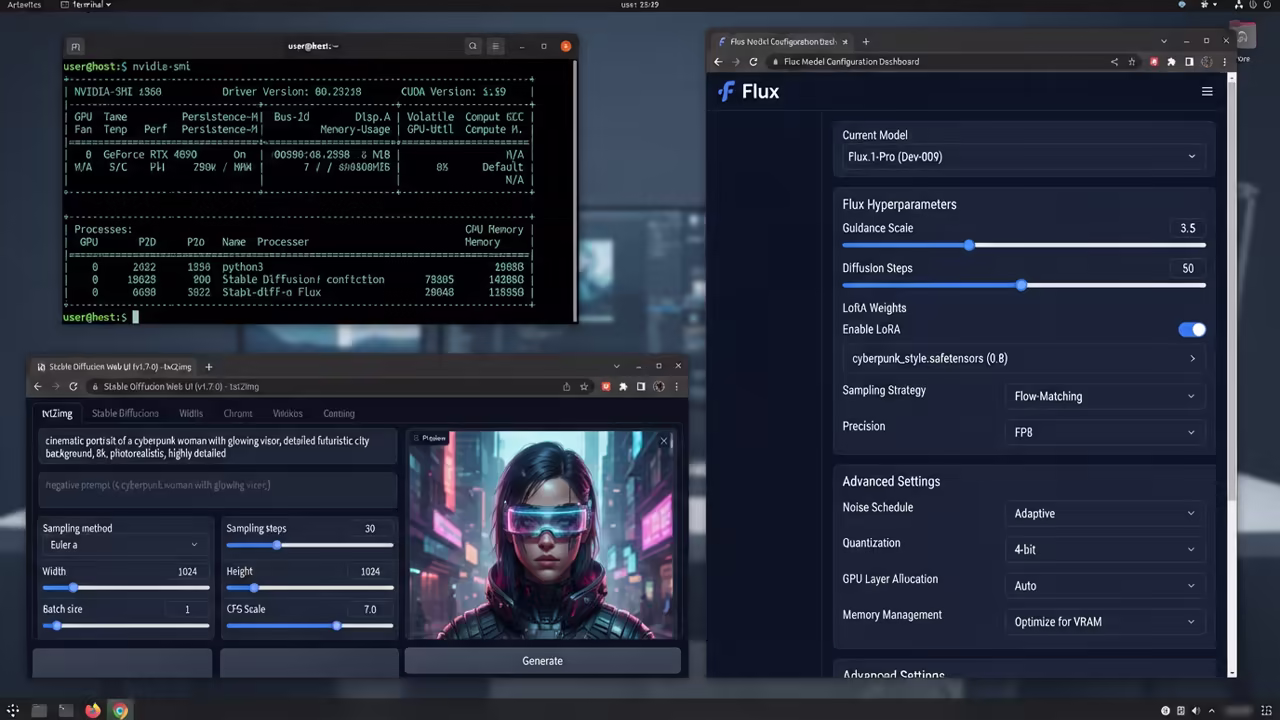 GPU management and AI software layout