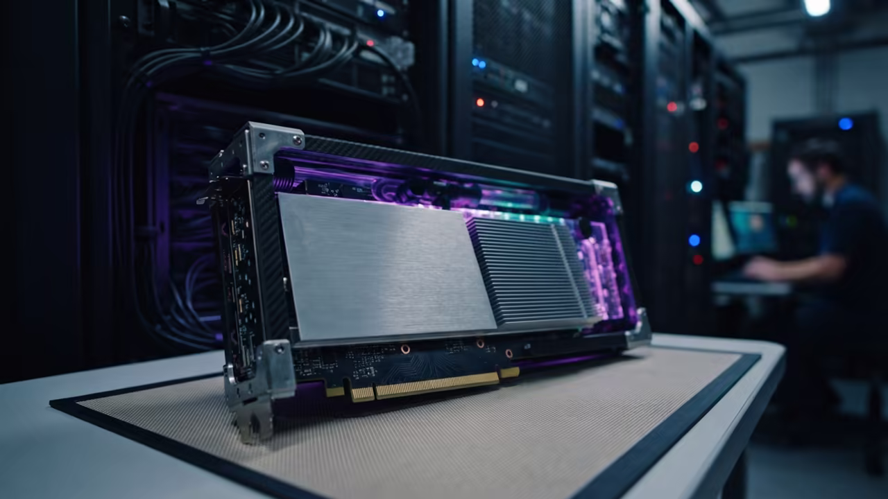 Professional GPU hardware detail