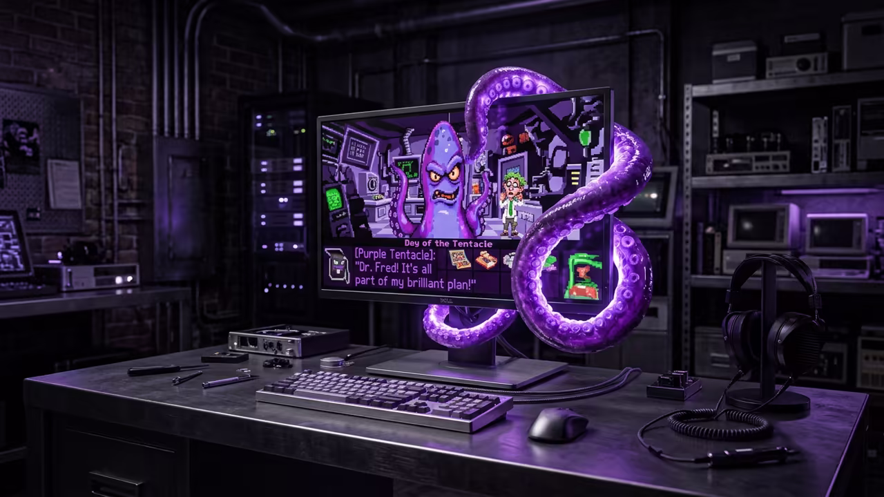 Day of the Tentacle Gameplay